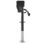 VEVOR Electric Trailer Jack, 2268 kg Capacity, Electric Power Tongue Jack with Waterproof Protective Cover & LED Light for Travel Trailer, Camper, RV, 230-686 mm Lift, 12V DC with Wiring, Black