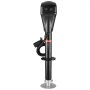 VEVOR Gato Eléctrico para Remolque con Conector de 7 Pines, Manivela Manual y Cubierta Resistente a la Intemperie, Carga de 2267 kg Elevación de 255 - 860 mm, para Remolques, Autocaravanas, Negro