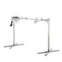 VEVOR Parrilla de Cordero 60 kg Parrilla de Barbacoa para Cerdo, Cordero, Cabra, Motor eléctrico de 52 W Asador Comercial de Acero Inoxidable con Escudo térmico, Longitud de asador de 116 cm
