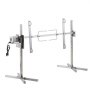 VEVOR Parrilla de Cordero 60 kg Parrilla de Barbacoa para Cerdo, Cordero, Cabra, Motor eléctrico de 52 W Asador Comercial de Acero Inoxidable con Escudo térmico, Longitud de asador de 116 cm