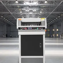 VEVOR Cortadora de Papel Eléctrica Redondeadora de Esquinas Eléctrica 450 mm