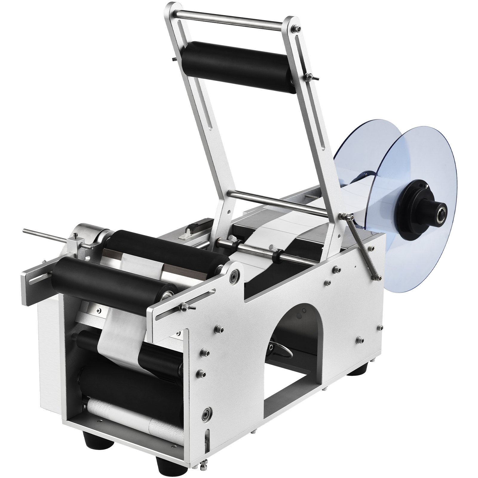 VEVOR Máquina etiquetadora semiautomática Máquina etiquetadora de 20 a 50 etiquetas por minuto, anchos de etiquetas de 13 a 150 mm, longitudes de etiquetas de 25 a 300 mm Etiquetas de precios