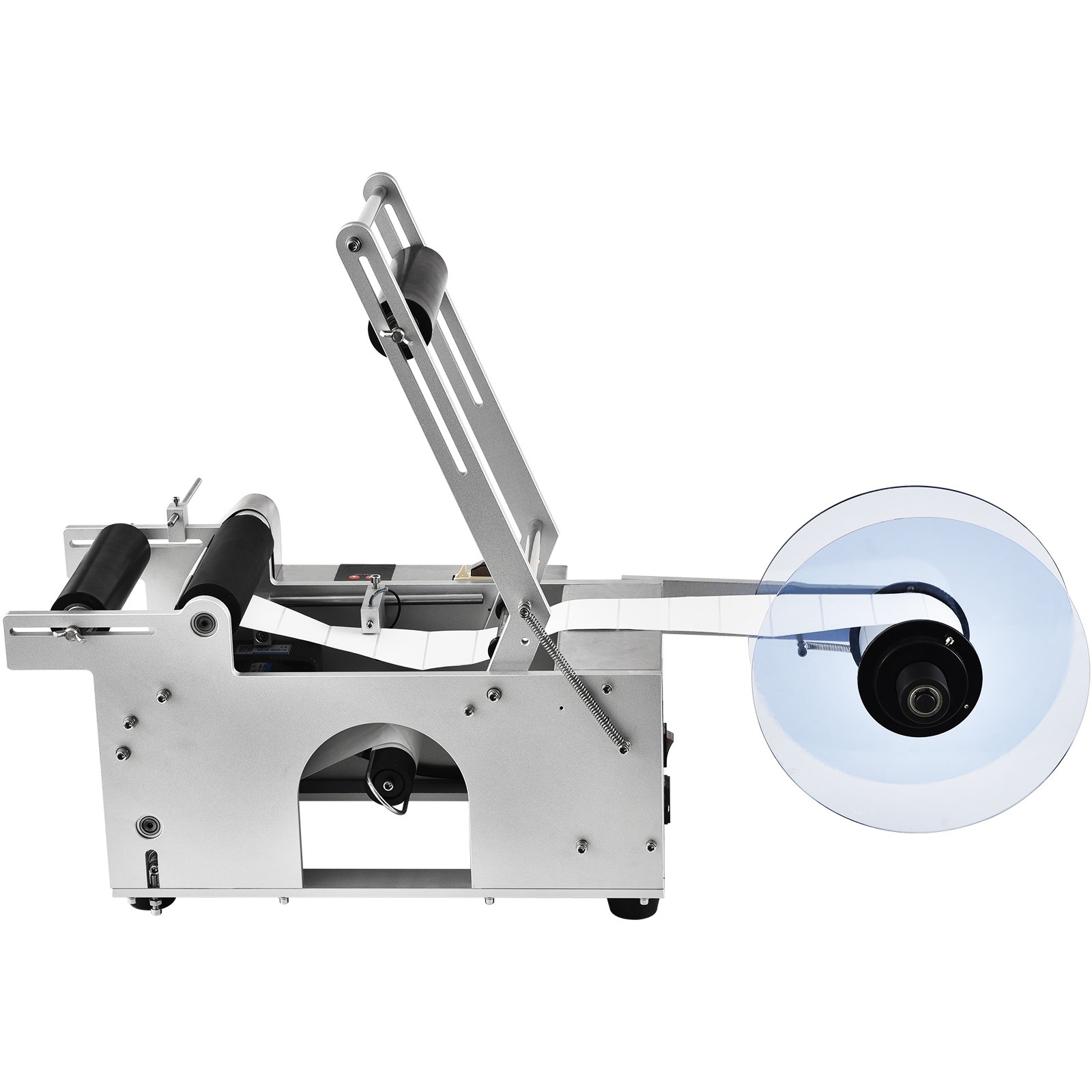 VEVOR Máquina etiquetadora semiautomática Máquina etiquetadora de 20 a 50 etiquetas por minuto, anchos de etiquetas de 13 a 150 mm, longitudes de etiquetas de 25 a 300 mm Etiquetas de precios