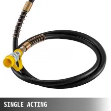VEVOR Bomba Hidráulica Accionamiento Eléctrico Interruptor Pedal Válvula Solenoide 750 W, Válvula Solenoide de Acción Simple de Bomba Hidráulica Eléctrica, Electroválvula de Acción Simple 220 V