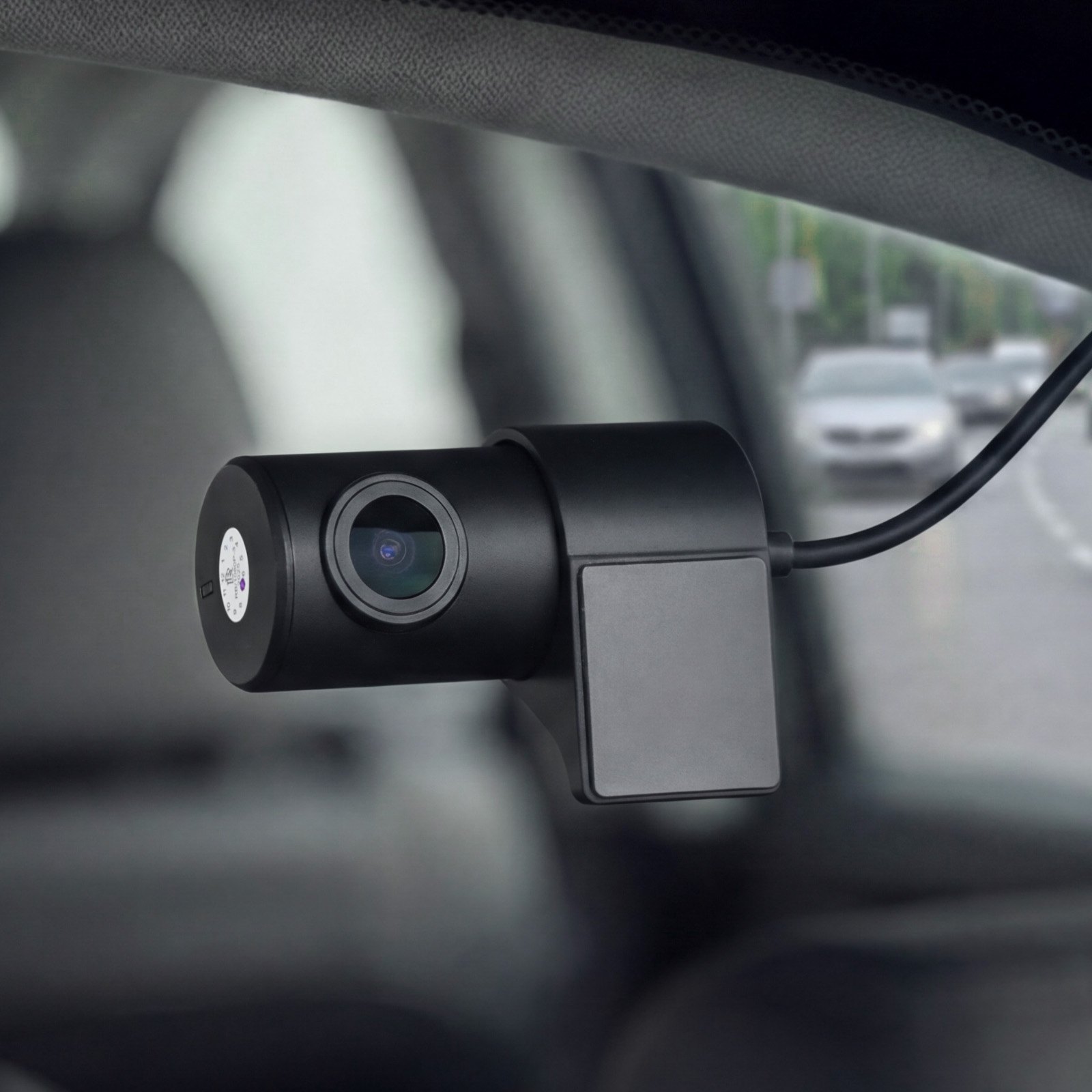 VEVOR Cámara de Salpicadero para Coche Dashcam Frontal y Trasera 4K+1080P, Control por Aplicación WiFi, con GPS Integrado, Sensor G, Ángulo de Visión Frontal 123° y Trasero 125°, Grabación en Bucle