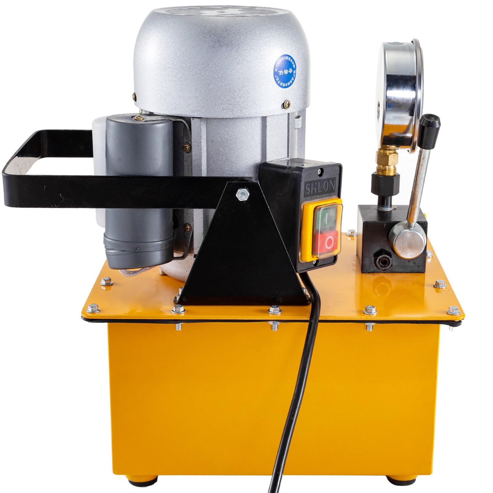 Bomba Hidráulica Eléctrica 2-70mpa Válvula Manual De Simple Efecto 2.5l/min