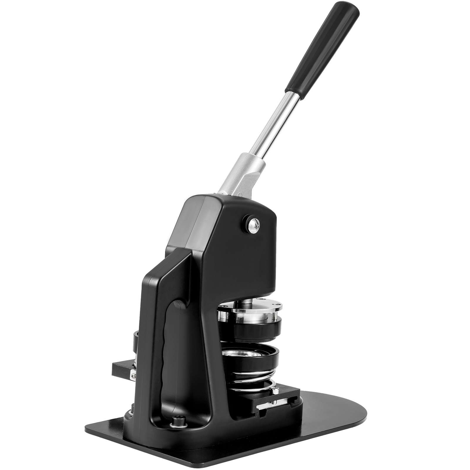 VEVOR Button Machine, 200 pieces. 58mm & 300pcs. 32 mm, Badge Punch Press incl. Mr. Panda Magic Book & Hex Key, Badge Press Aluminum Alloy Button Maker