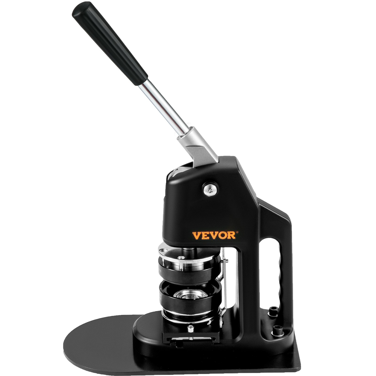 VEVOR Button Machine, 200 pieces. 58mm & 300pcs. 32 mm, Badge Punch Press incl. Mr. Panda Magic Book & Hex Key, Badge Press Aluminum Alloy Button Maker