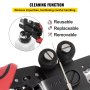 VEVOR Alicates para Pelar Cables de Fibra Óptica Alicate para Pelar Fibra 4 en 1