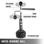 Entrenador de velocidad de boxeo VEVOR con pelota de cuero PU, altura ajustable y ventosas.
