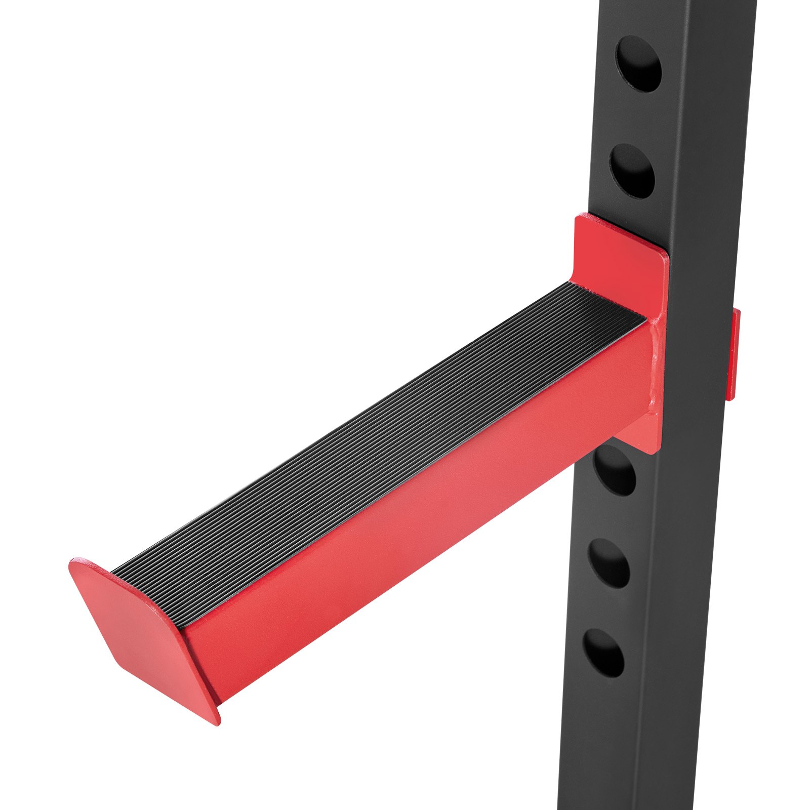VEVOR Jaula de Potencia Multifuncional para Sentadillas con Barra y Altura Ajustable, para Gimnasio en Casa con Ganchos en J y más Accesorios de Fitness para Press de Banca, Dominadas y Fondos