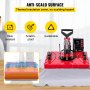 VEVOR 8 en 1 Prensa Térmica de Calor Multifuncional Roja 29 x 38 cm Máquina de Sublimación 1.000 W Máquina de Impresión de Calo para Camisetas
