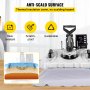 VEVOR Máquina de Prensa de Calor Multifuncional, 6 en 1 Prensa de Transferencia Giratoria de 360°, 1.000 W 220 V Máquina de Sublimación, Prensa de Calor, Prensa Térmica Blanca para Camisetas