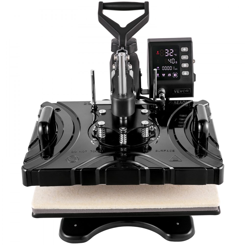 VEVOR Prensa Térmica de Calor 38 x 30 cm 5 en 1 Máquina de Sublimación 1,000 W 220 V Impresora de Transferencia de Calor 50 Hz