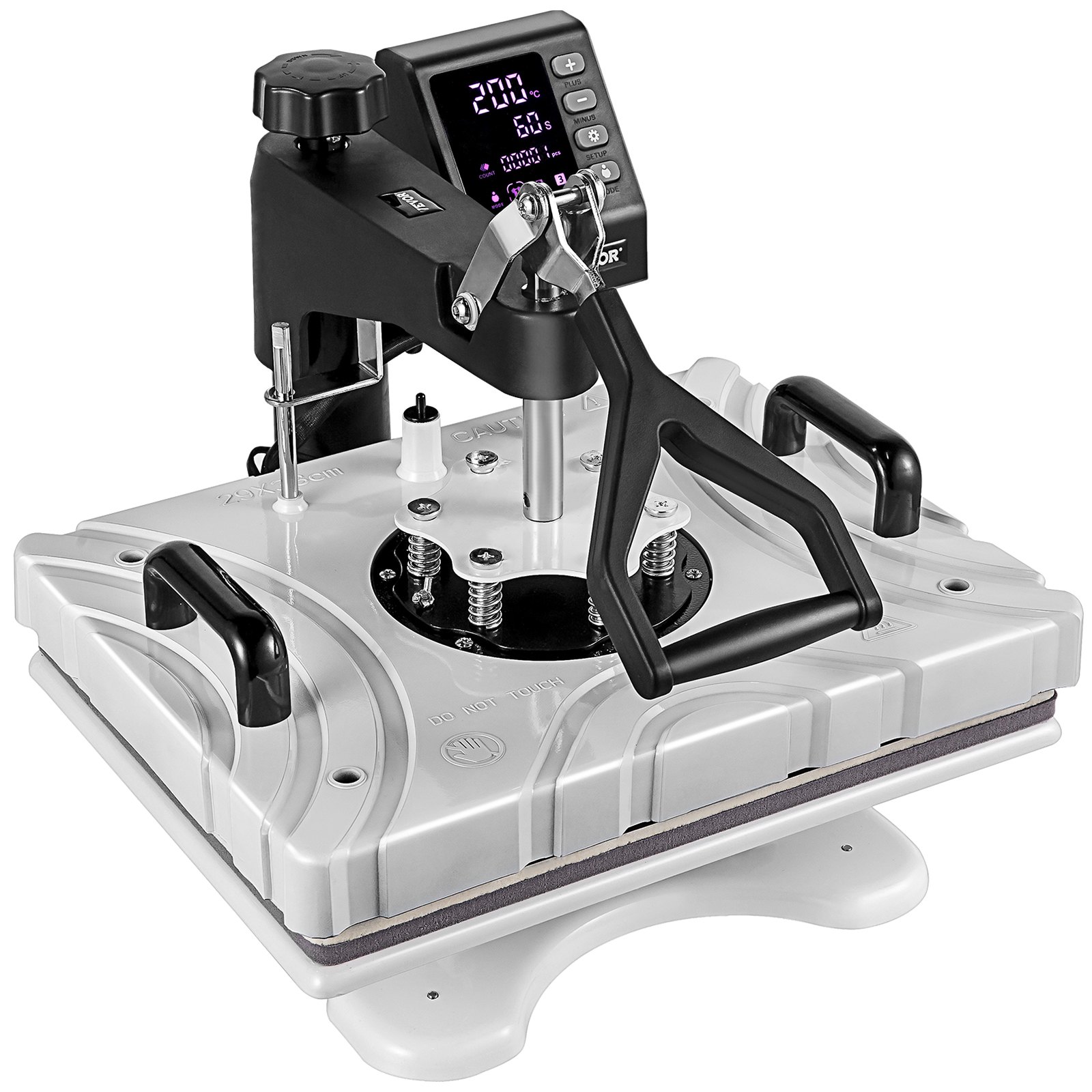 VEVOR La Prensa del Calor, Máquina de Sublimación 5 en 1, 1.000 W, Color Blanco