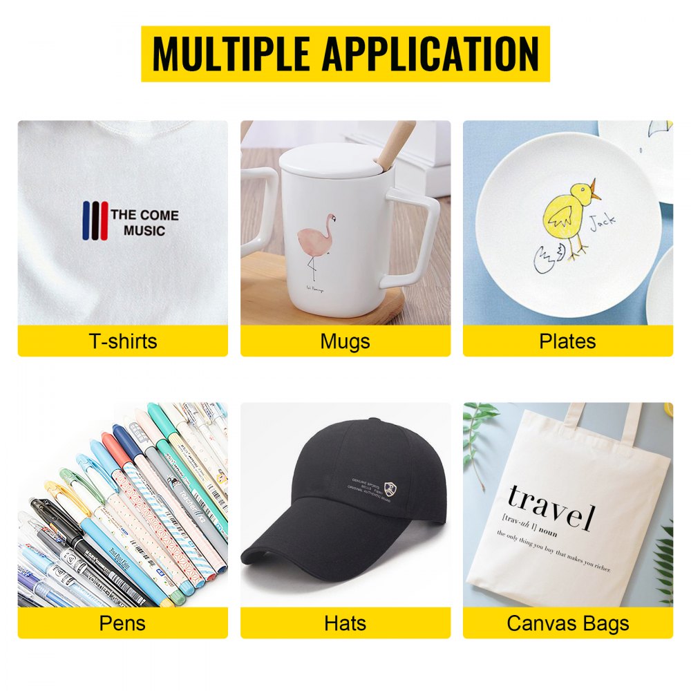 VEVOR La Prensa del Calor, Máquina de Sublimación 10 en 1, 1.000 W, Color Azul