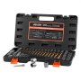 VEVOR Juego de Extractor de Tuercas y Tornillos Dañados 65 Piezas, Extractores de Pernos, con Brocas, Adaptadores y Estuche de Almacenamiento, Herramientas para Sacar Tornillos Rotos Oxidados Pintados