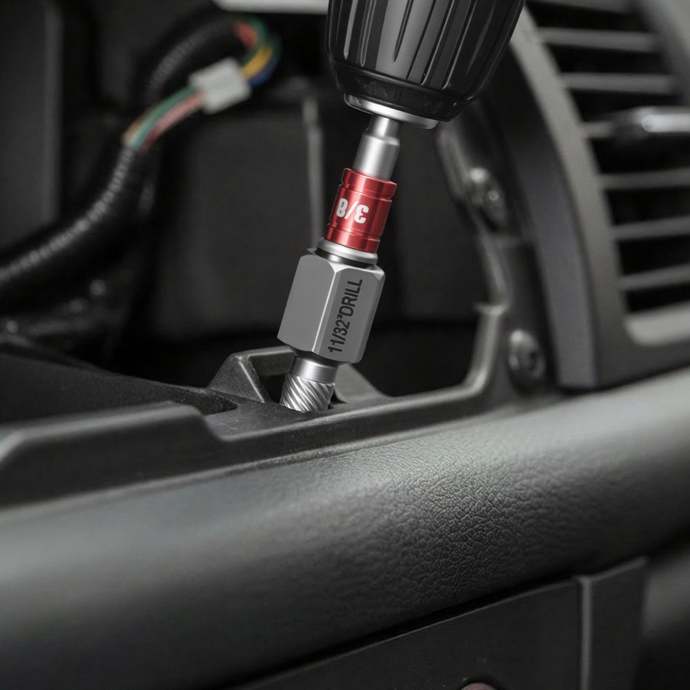 VEVOR Juego de Extractor de Tornillos Dañados 27 Piezas, Removedor de Pernos, de Cabeza Hexagonal, con Adaptadores y Caja de Almacenamiento, Herramientas para Sacar Tornillos Rotos Oxidados Pintados