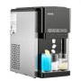 VEVOR Dispensador de Agua con Máquina de Hielo, 7 min/12 Piezas,16 kg/Día, Producción Rápida con Depósito, Hielo Esférico/Picado y Agua Fría, Ideal para Fiestas en la Cocina, 280 x 440 x 480 mm,