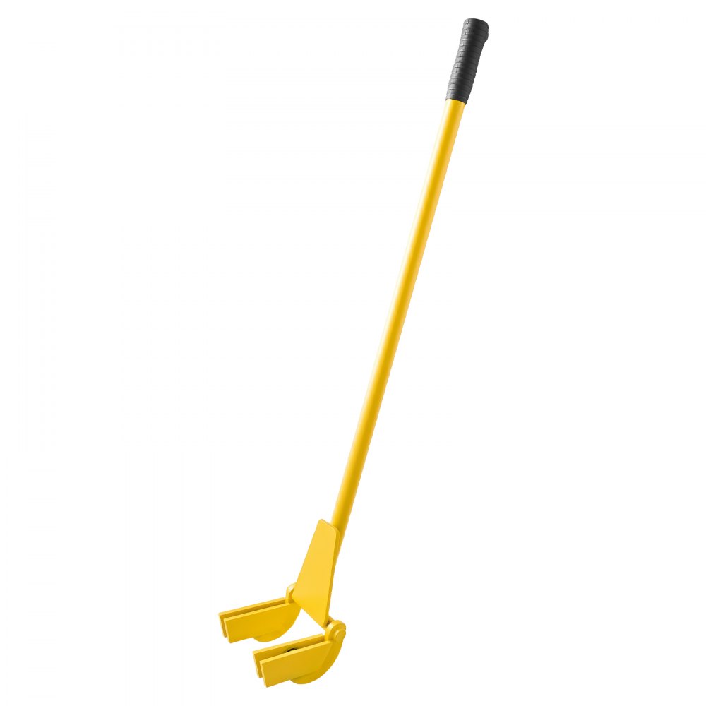 VEVOR Barra de Palanca de Acero al Carbono, Extractor de Palés de 114,3 cm, Capacidad de Carga de 907,18 kg, Herramienta de Desmontaje de Madera con Guantes para Desmontar Tablas de Extracción