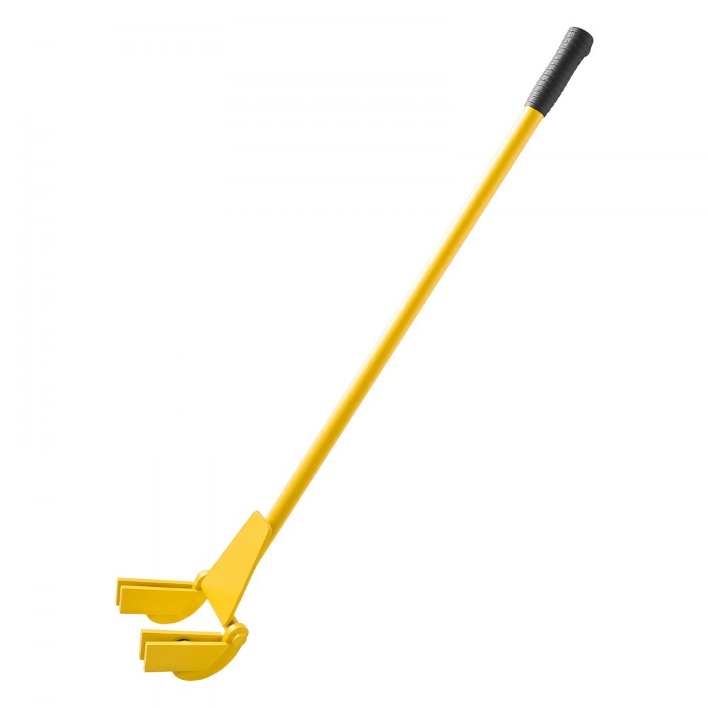 VEVOR Barra de Palanca de Acero al Carbono, Extractor de Palés de 114,3 cm, Capacidad de Carga de 907,18 kg, Herramienta de Desmontaje de Madera con Guantes para Desmontar Tablas de Extracción