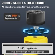 VEVOR Gato De Aire Gato de Bajo Perfil de Acero Carga Máxima de 2,5 T Gato Hidraulico para Coche Rango de Elevación 85-380 mm Bomba Hidráulica Gato