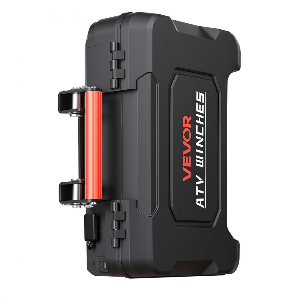 VEVOR Cabrestante Portátil 12 V CC 1587 kg con Cuerda Sintética 10 m, Cabrestante Eléctrico con Doble Control Remoto Inalámbrico, Cable para UTV ATV Remolque Todoterreno y Recuperación de Vehículos