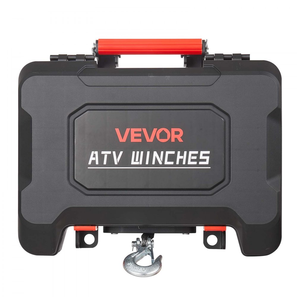 VEVOR Cabrestante Portátil 12 V CC 1587 kg con Cuerda Sintética 10 m, Cabrestante Eléctrico con Doble Control Remoto Inalámbrico, Cable para UTV ATV Remolque Todoterreno y Recuperación de Vehículos