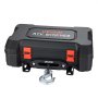 VEVOR Portable Winch, 2721 kg 12V DC Electric Winch with Synthetic Rope, Wireless & Wired Remotes, Box-Style Recovery Kit with Fairlead, Clevis Hook, Strap for ATV UTV Off-Road Outdoor Pulling Tasks