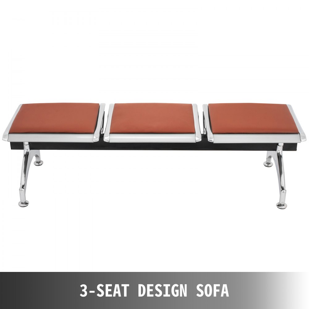 Tres 3 Asientos Silla Oficina Sillon Despacho Sala Espera Cocina Comedor Banco