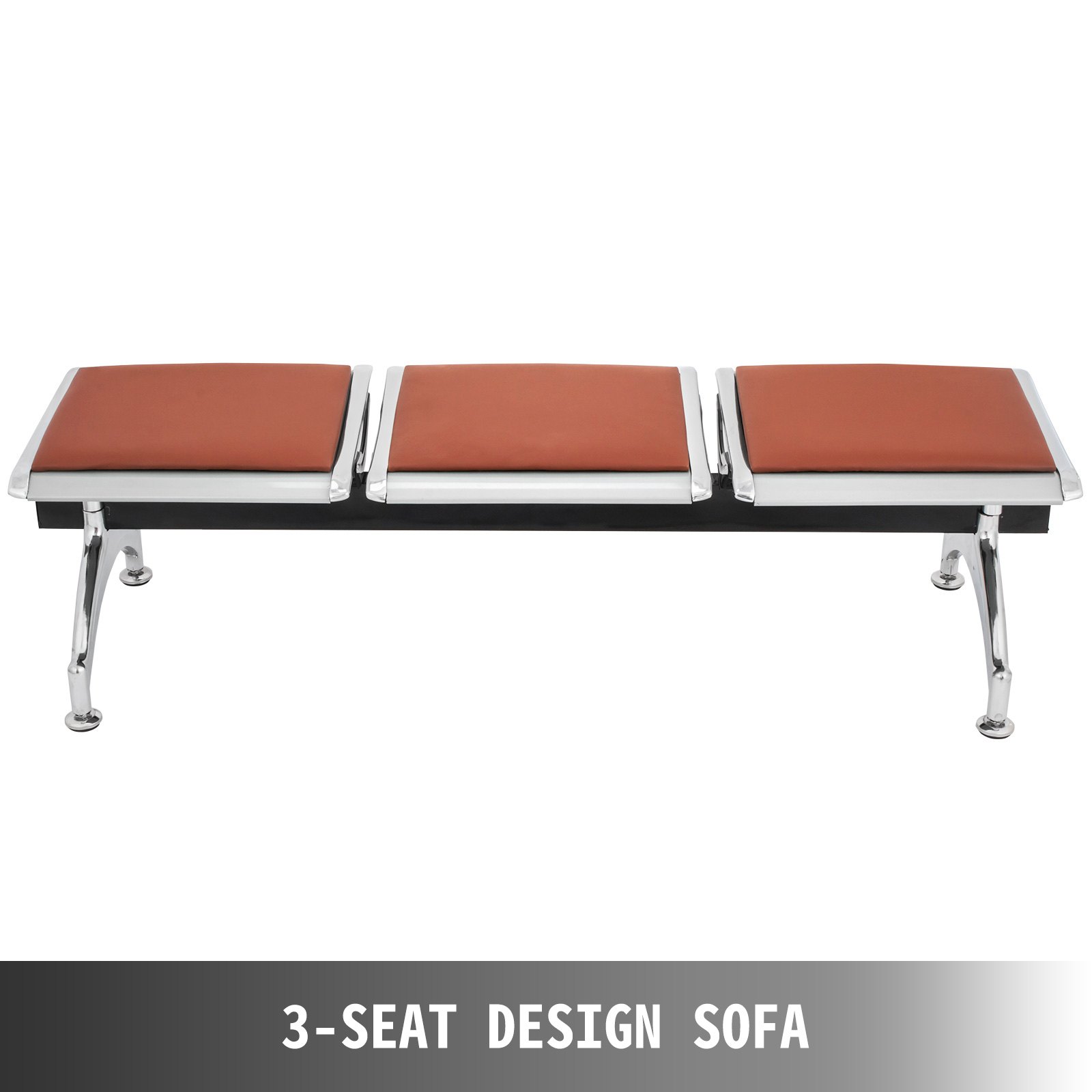 Tres 3 Asientos Silla Oficina Sillon Despacho Sala Espera Cocina Comedor Banco