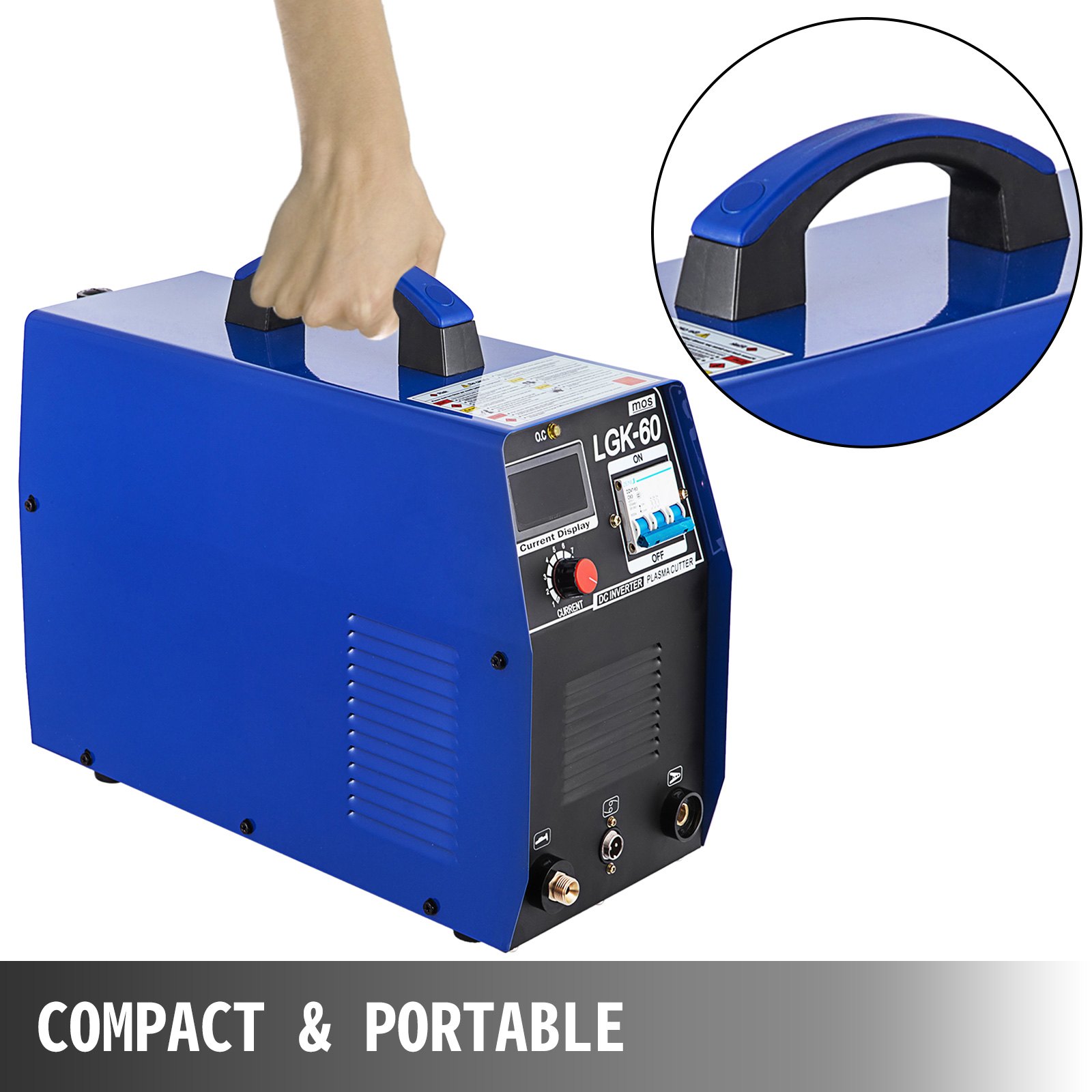 Cortador De Plasma 60a 380v Soldadura Inversor Lgk-60 7.9kva Con Antorcha