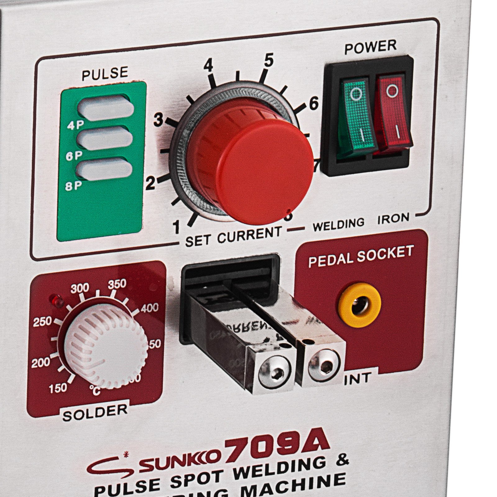 Sunkko 709a Maquina De Soldadura De Puntos Por Pulsos Soldador De Baterias 3.2kw