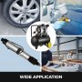 VEVOR Compresor de aire sin Aceite 30L 980W 180L/Min con Manómetro de tanque