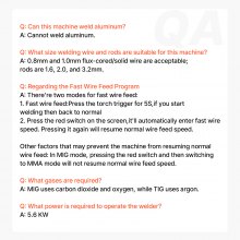 VEVOR Máquina de Soldadura 3 en 1 Soldador Inversor 30-200 A Soldadora MIG-200 MIG MMA TIG de Pantalla Digital 2,2-12 m/min Grosor del Cable de 0,8 mm, 1,0 mm para Soldar Aleación, Acero, Hierro