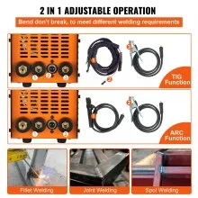 VEVOR TIG-200C 200Amp TIG/MMA ARC 2 en 1 Soldador HF IGBT DC
