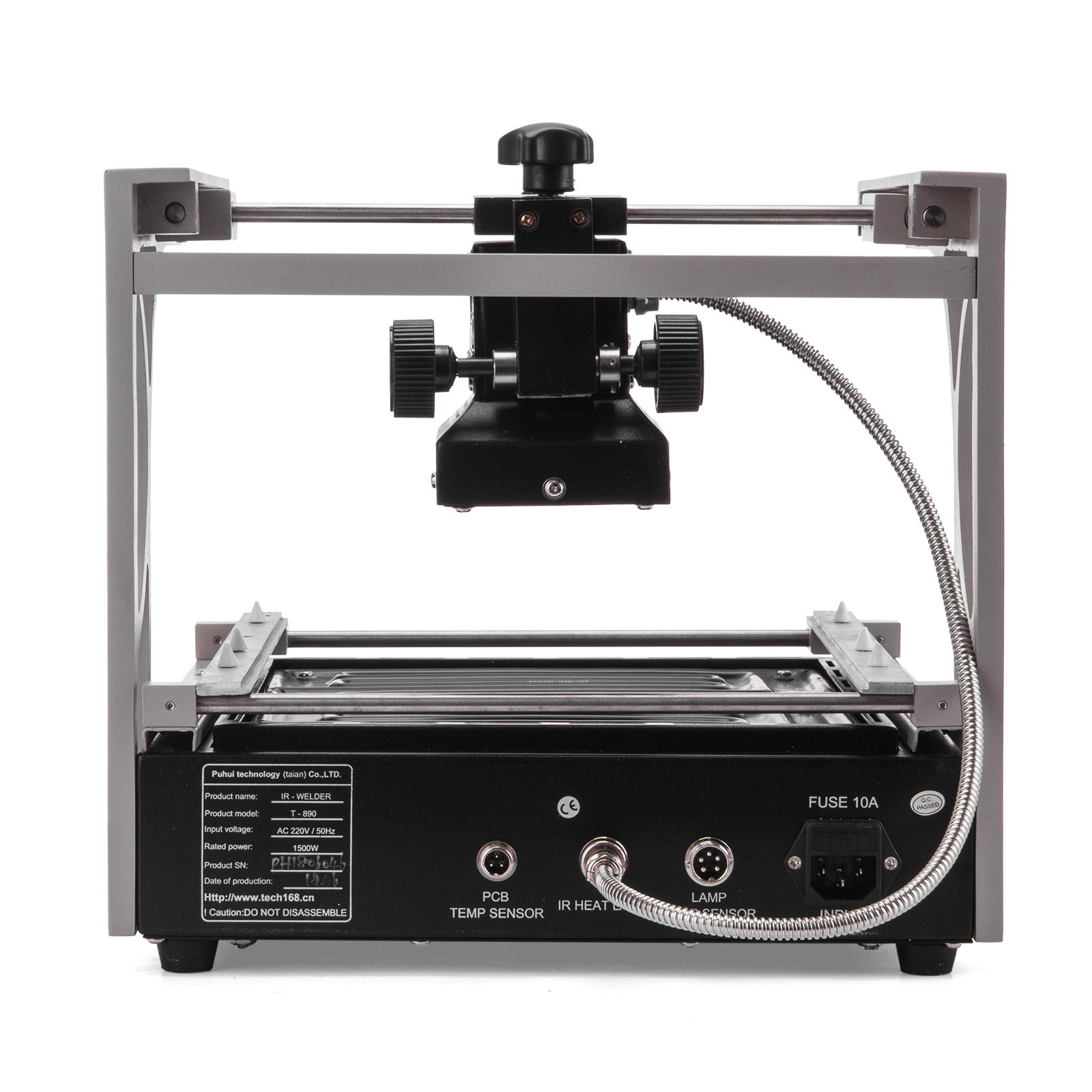 T-890 Estación de Soldadura por Reflujo de 1500W 60x60mm Soldadura Infrarroja