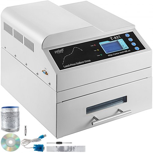 T937 Estación De Soldadura Horno De Reflujo Automático Por Infrarrojos 2300w
