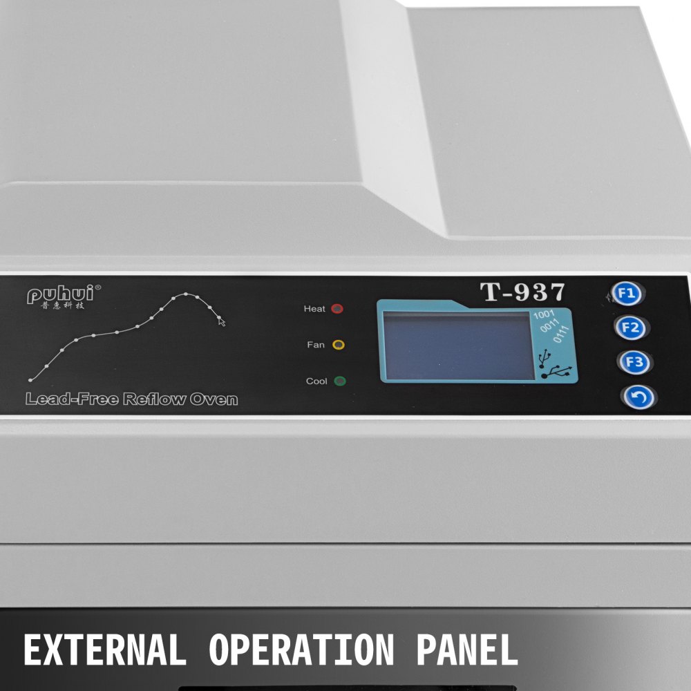 T937 Estación De Soldadura Horno De Reflujo Automático Por Infrarrojos 2300w