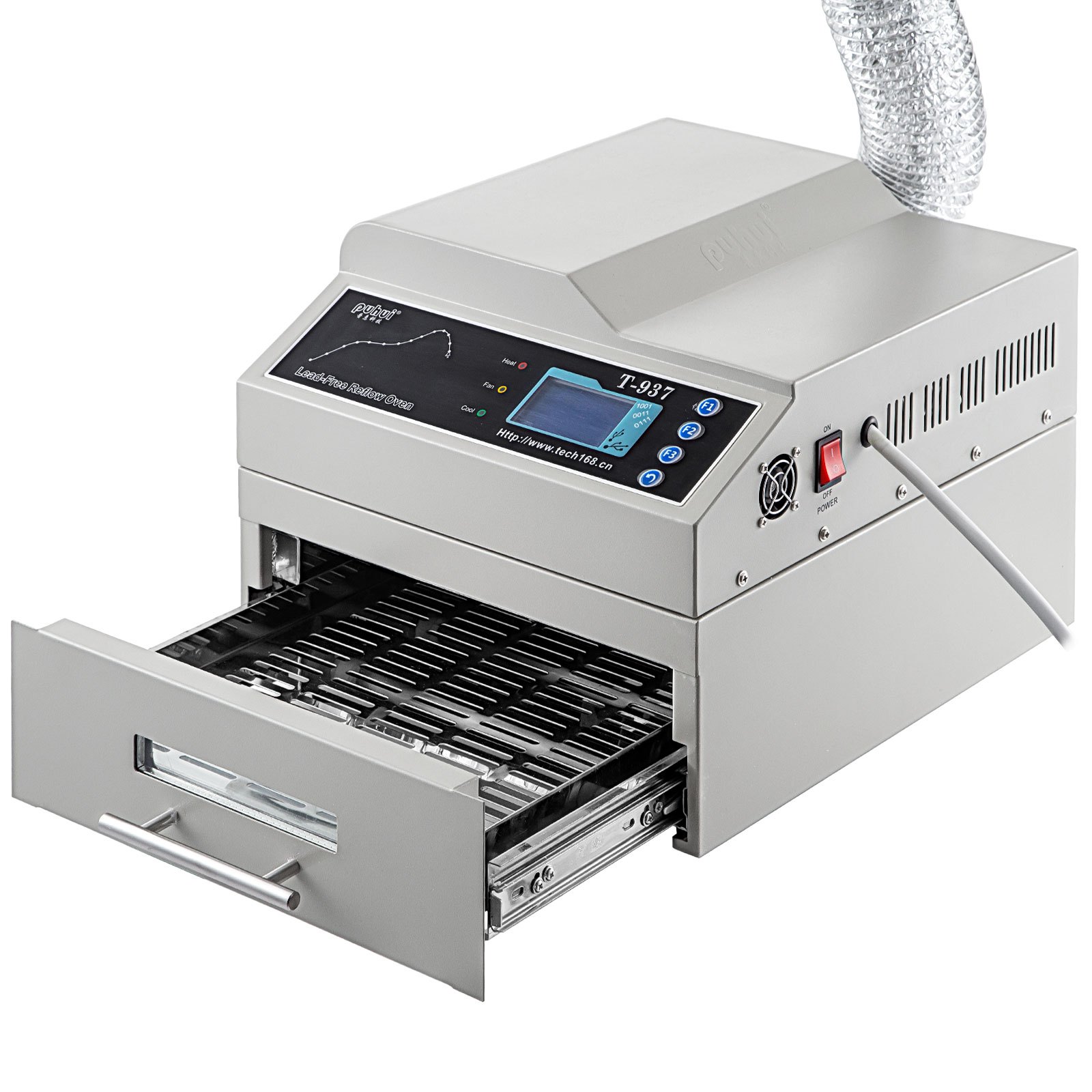 T937 Estación De Soldadura Horno De Reflujo Automático Por Infrarrojos 2300w