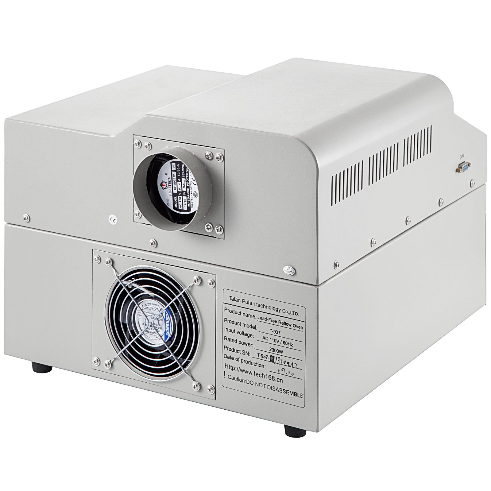 T937 Estación De Soldadura Horno De Reflujo Automático Por Infrarrojos 2300w