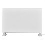 VEVOR Calefactor de Convección de 2000 W, con Vector Eléctrico y Control Remoto, 3 Modos de Calefacción, Temporizador de 24 Horas, de Pie o de Pared, Protección contra Sobrecalentamiento, Blanco