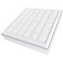 VEVOR Sobrecolchón de Espuma Viscoelástica y Relleno de Fibra 1930x2032x101,6 mm de Grosor