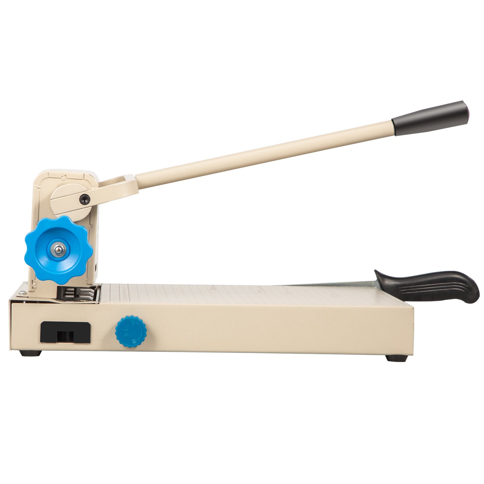 VEVOR Perforadora de Papel 2/3 Orificios Perforadora de Gruesos y Esfuerzo Capacidad de 160 Hojas Diámetro 5 mm Perforadora de Agujeros 31x40x19 cm con Cuerpo de Metal y Taladro de Acero para Oficinas