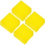 VEVOR Baldosas de garaje para enclavamiento 11,8x11,8x0,5 pulgadas 25 piezas Amarillo