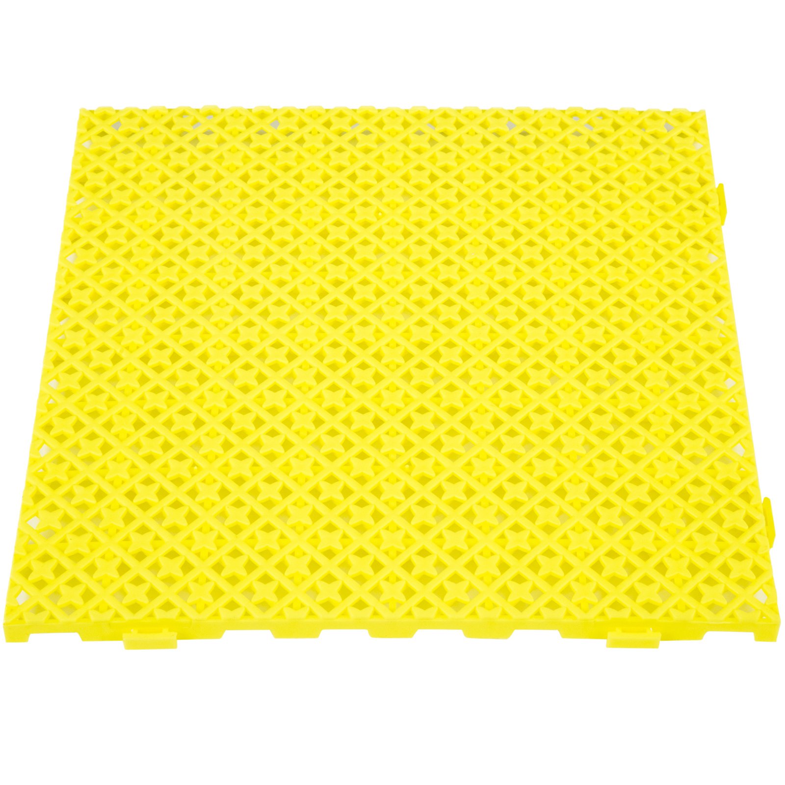 VEVOR Baldosas de garaje para enclavamiento 11,8x11,8x0,5 pulgadas 25 piezas Amarillo