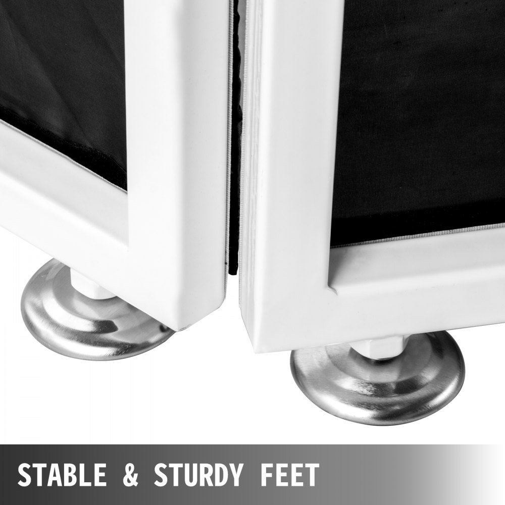 Cabina De Dj 70 X 480 Cmfachada De Evento De Dj Plegable De Pie Blanco Y Negro