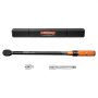 VEVOR Llave Dinamométrica 1/2" 40-400 Nm Llave de Trinquete Dinamométrica, Precisión ±3%, con Barra de Extensión Adaptador y Estuche de Almacenamiento, Mantenimiento y Reparación para Coches Bicis