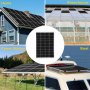 Vevor Kit Panel Solar 100 W 12 V Cargador De Batería Estable Para Caravana Barco