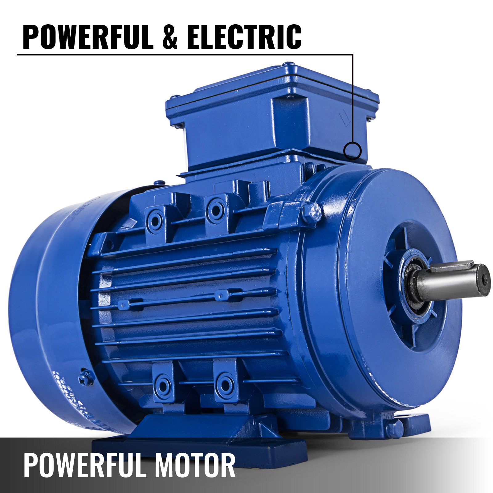 Motor Eléctrico Trifásico 250 W 1500 Rpm Motor Estándar B3 Montado En Pie 50hz